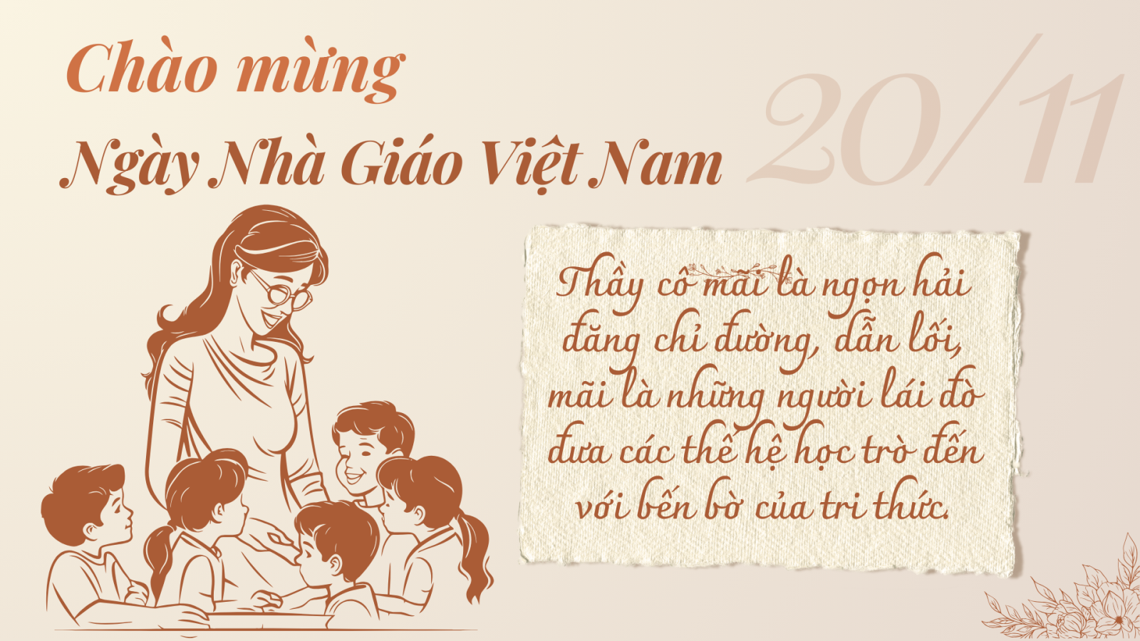 Ý Nghĩa Ngày Nhà giáo Việt Nam